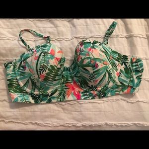 Tropical Bathing Suit Top